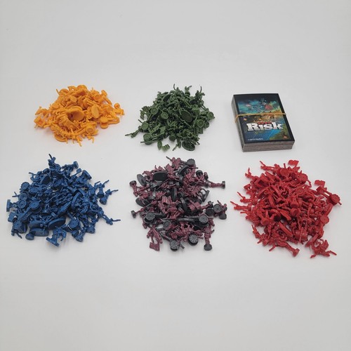 Hasbro risk game pieces with - game,